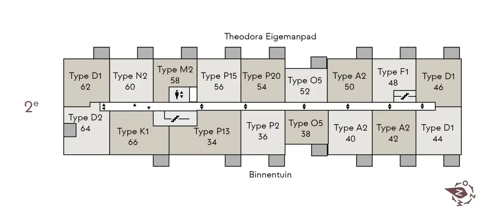 Theodora Eigemanpad 44, Delft - 3-Zimmer-Wohnung