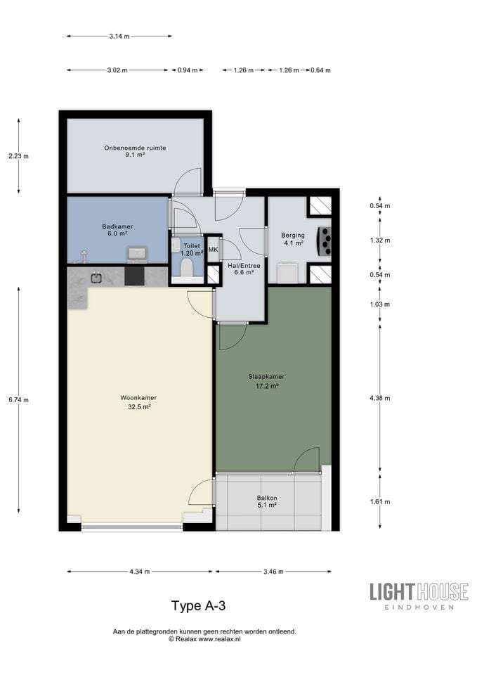 Flat Machinekamerplein 32 023, Eindhoven - Te Huur
