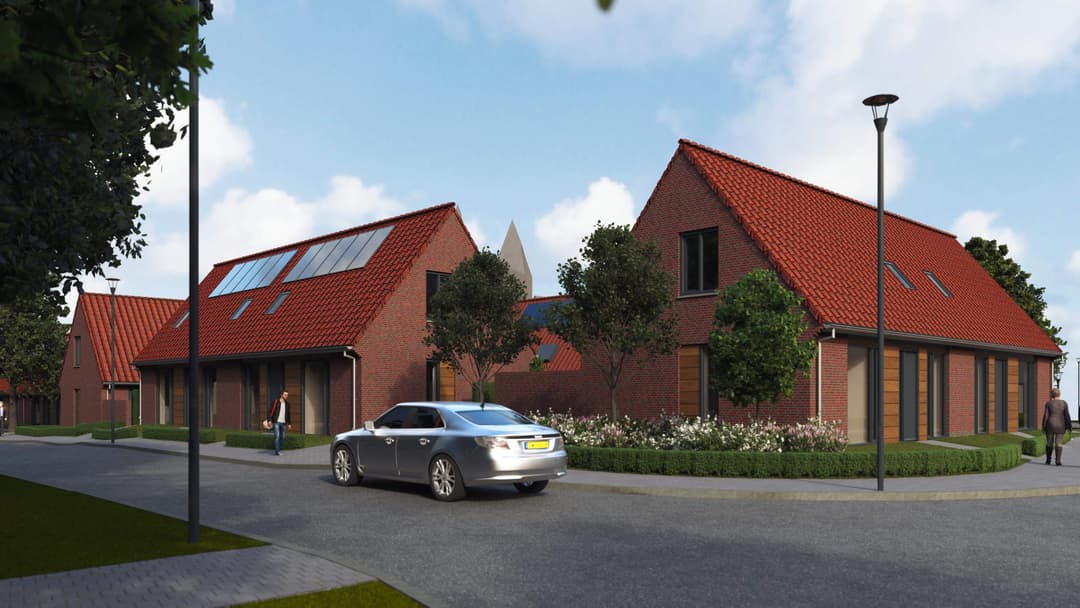 2-under-1 Semi-Detached House Kerkplein, Einighausen - For Rent