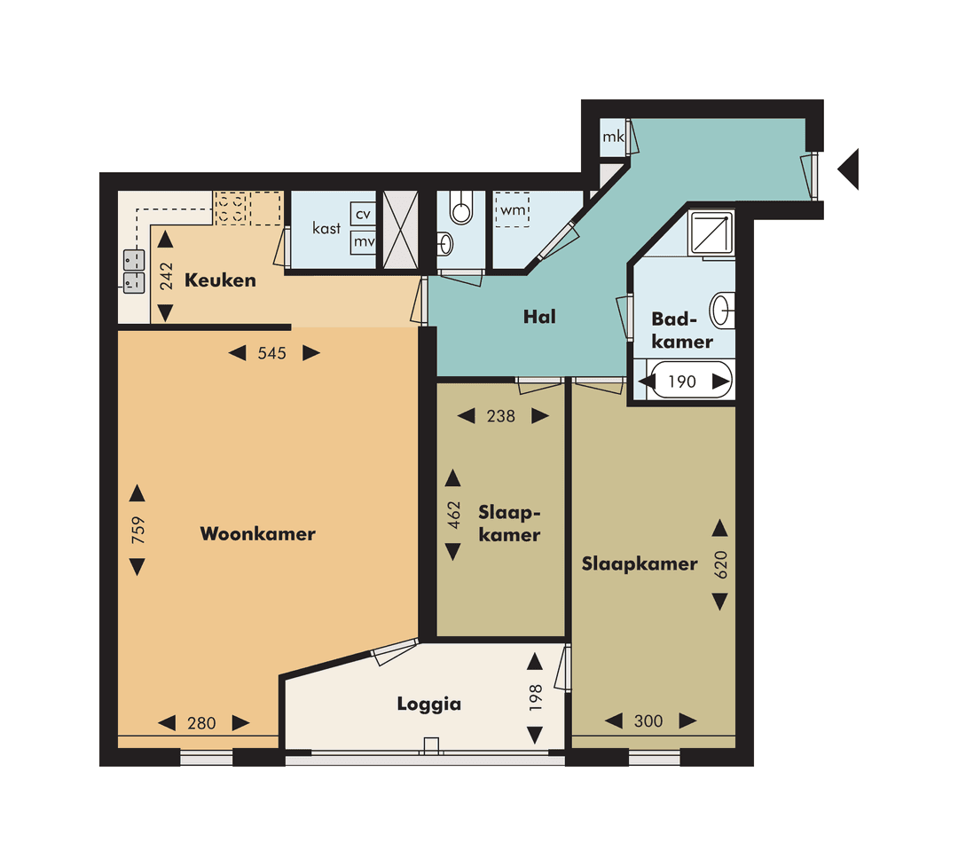 Appartement Slotplein 180, Capelle Aan Den Ijssel - Te Huur