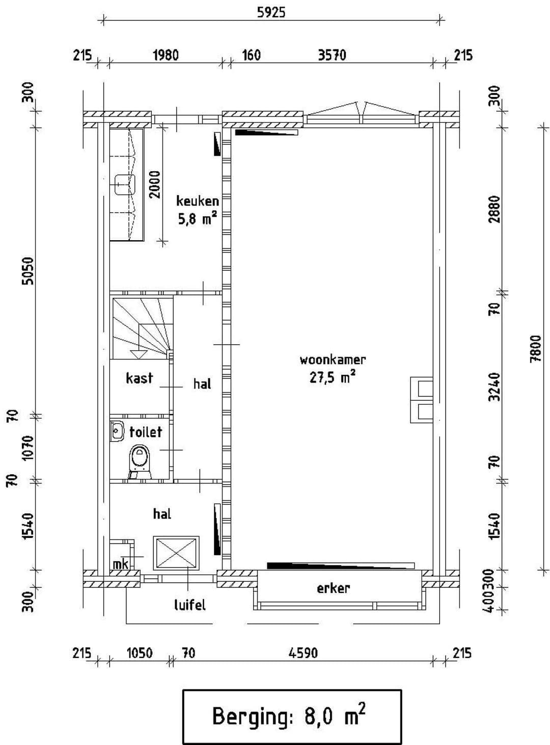 Casa unifamiliar Commandeursplein 15, Den Helder - En alquiler