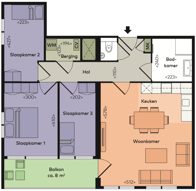 Apartment Betaplein 276, Leiden - For Rent