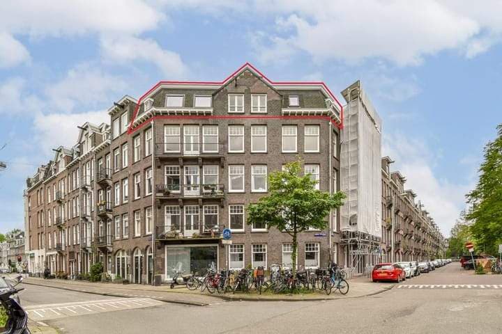 Apartamento de esquina de tres habitaciones, Rhijnvis Feithstraat, Ámsterdam - En Alquiler