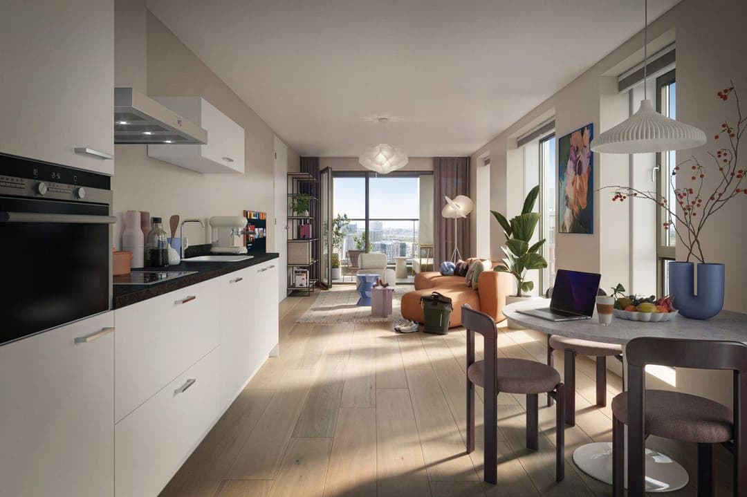 Hogehilweg 11-K, Amsterdam - apartamento de 3 habitaciones (86 m²)