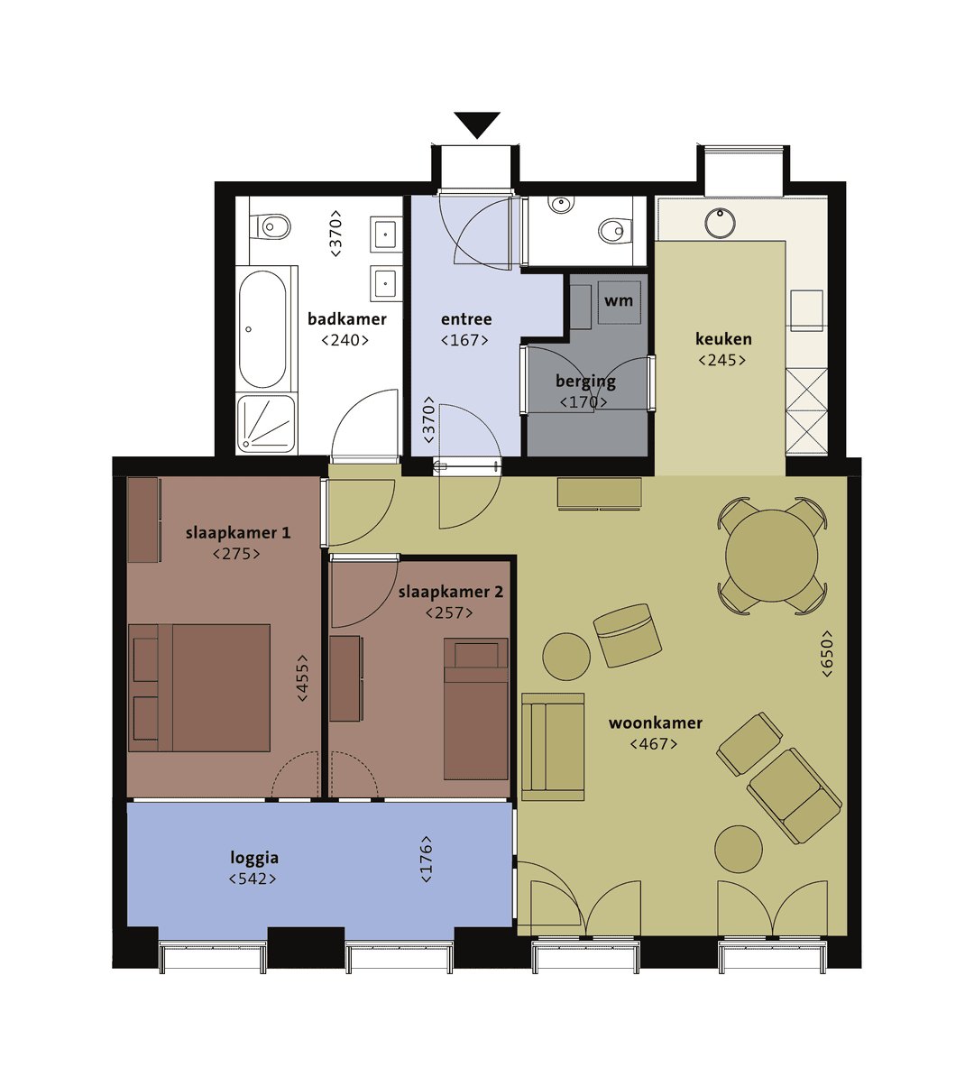 Appartement Boschcour 42 C, Maastricht - Te Huur