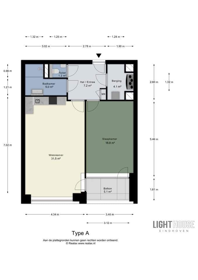 Appartement Machinekamerplein 32-1415617, Eindhoven - À Louer