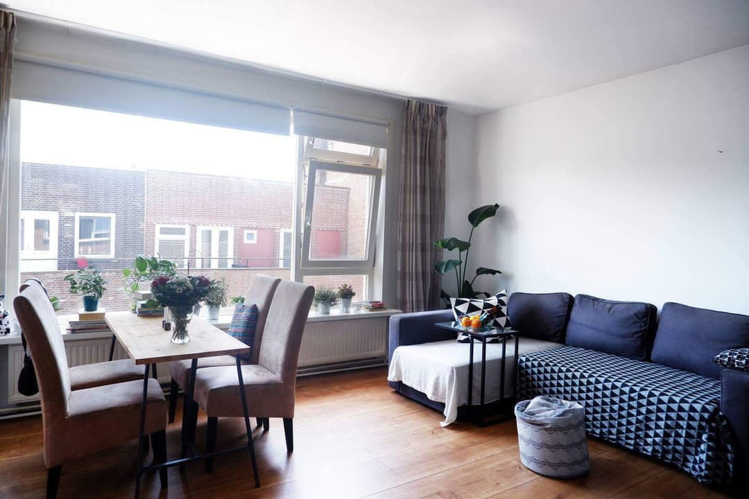 Appartement meublé Talmastraat, Rotterdam - Court séjour