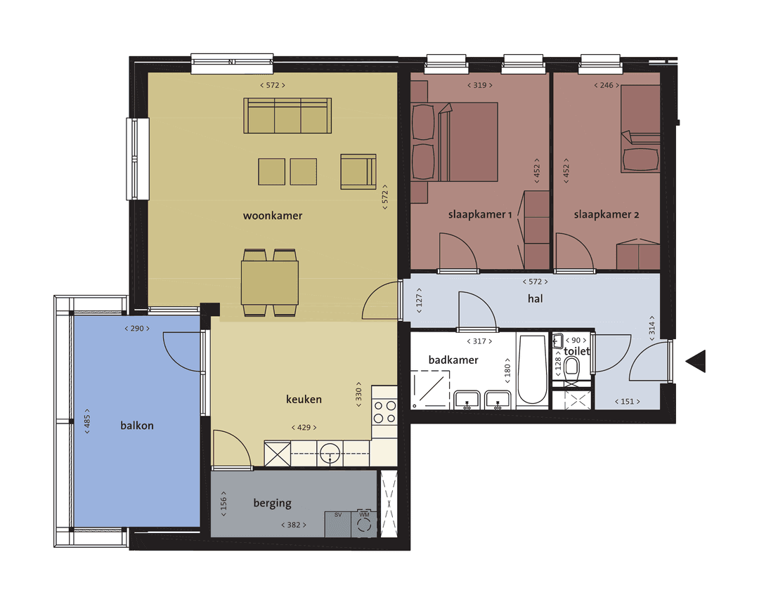 Apartment Ijburglaan 934, Amsterdam - A Louer