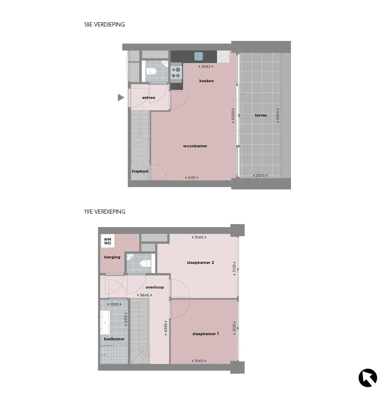 Kraanspoor 3-U3, Amsterdam - Maisonette