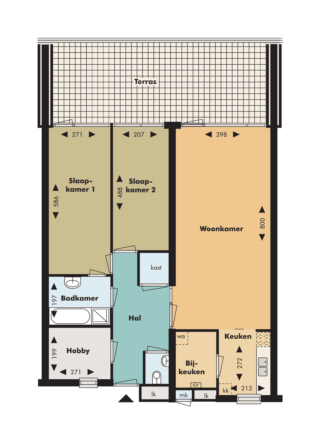 Appartement Reimsstraat 17, Zoetermeer - Te Huur