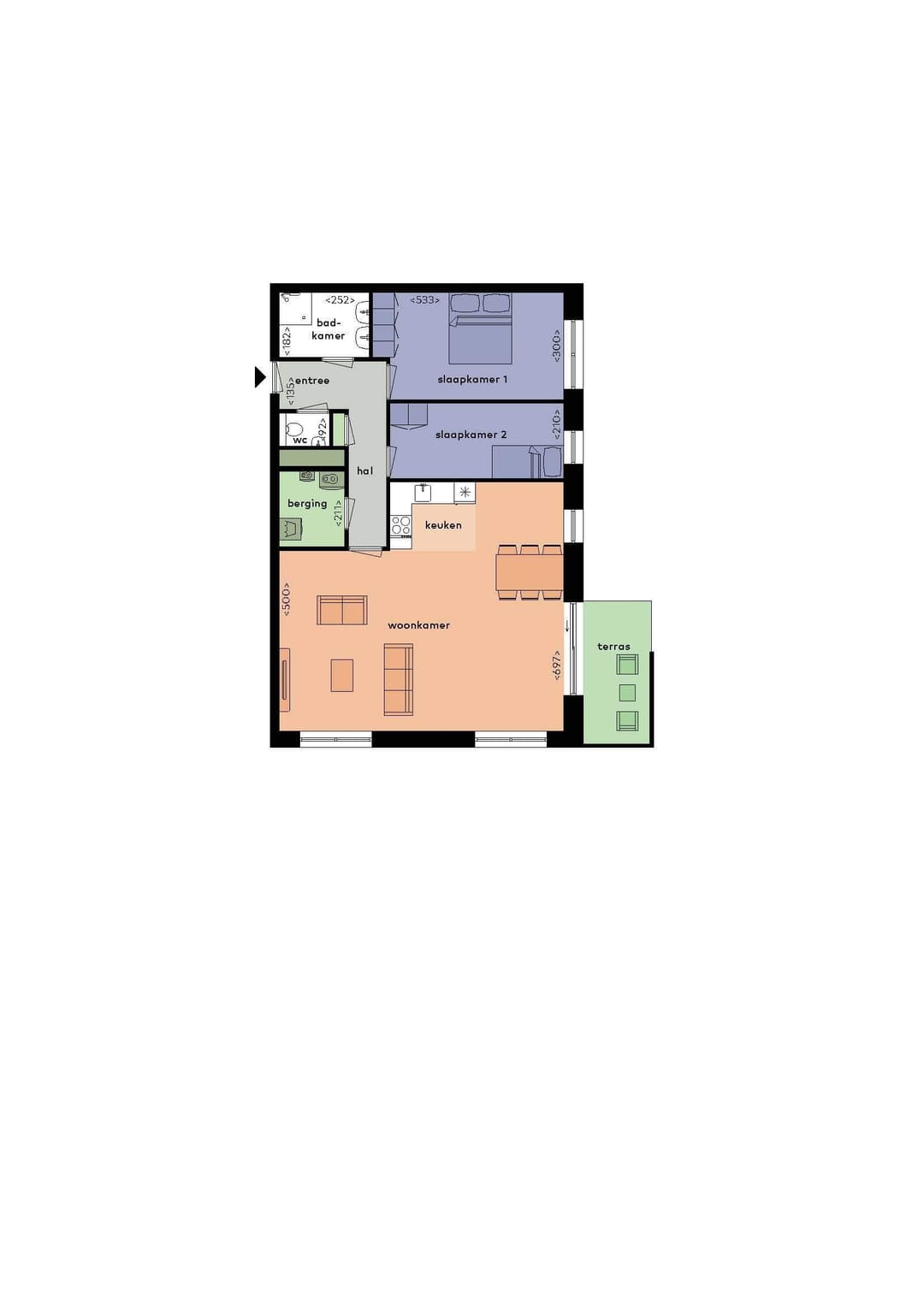 Apartment Jan Van Beierenlaan, Woerden - Te Huur