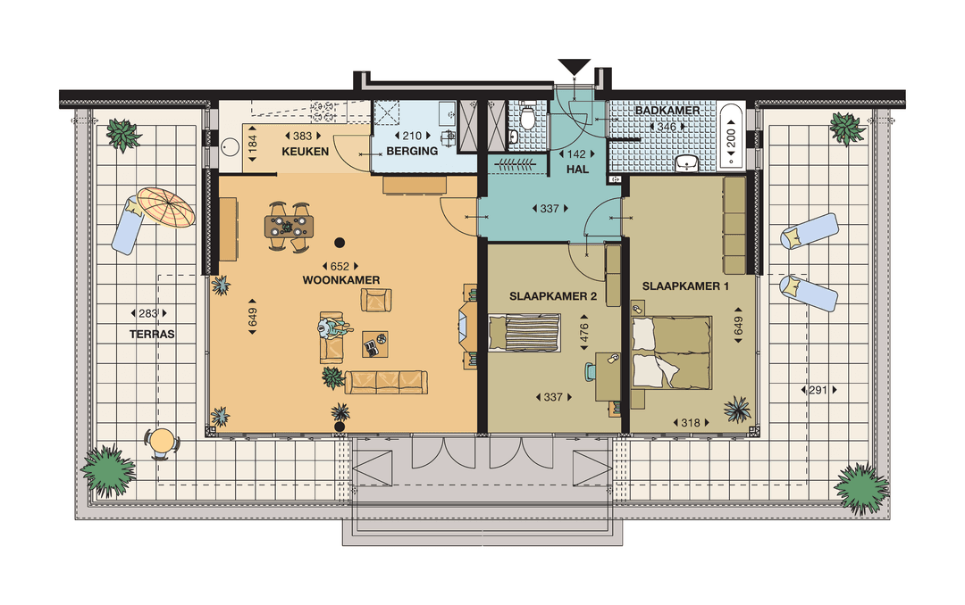Penthouse Apartment Picushof, Eindhoven - For Rent