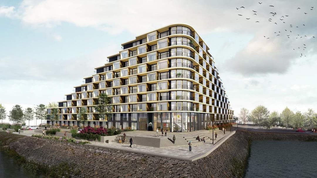 Flat Pampuskade, Rotterdam - For Rent