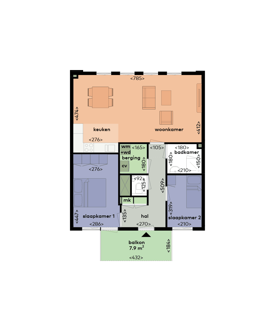 Appartement Brusselplein 111, Utrecht - Te Huur