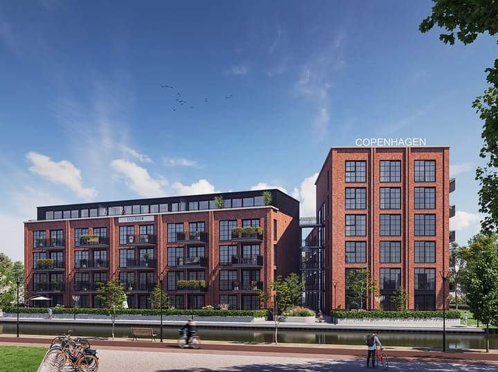Kopenhagen Appartementen, Dokkumer Ee, Leeuwarden