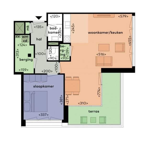Appartement Joan Muyskenweg 4 G4, Amsterdam - Te Huur