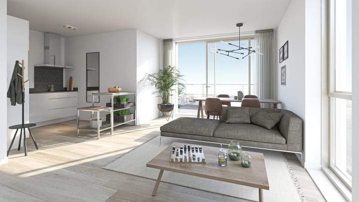 Apartment Noorwegenkade 534, Almere - 3-room