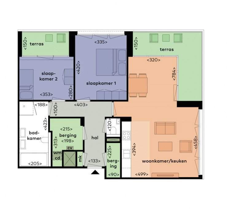 Appartement Joan Muyskenweg 4 F7, Amsterdam - Te Huur
