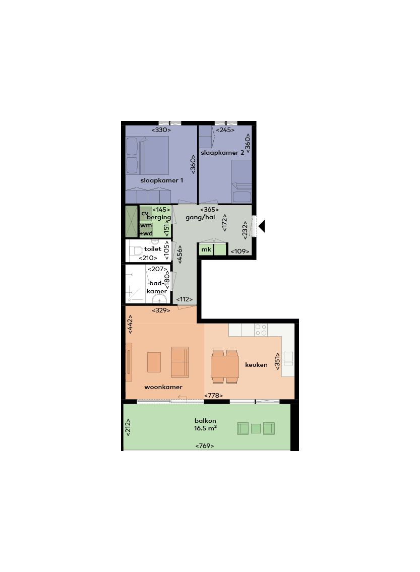 Appartement Vaduzdijk 77, Utrecht - Te Huur