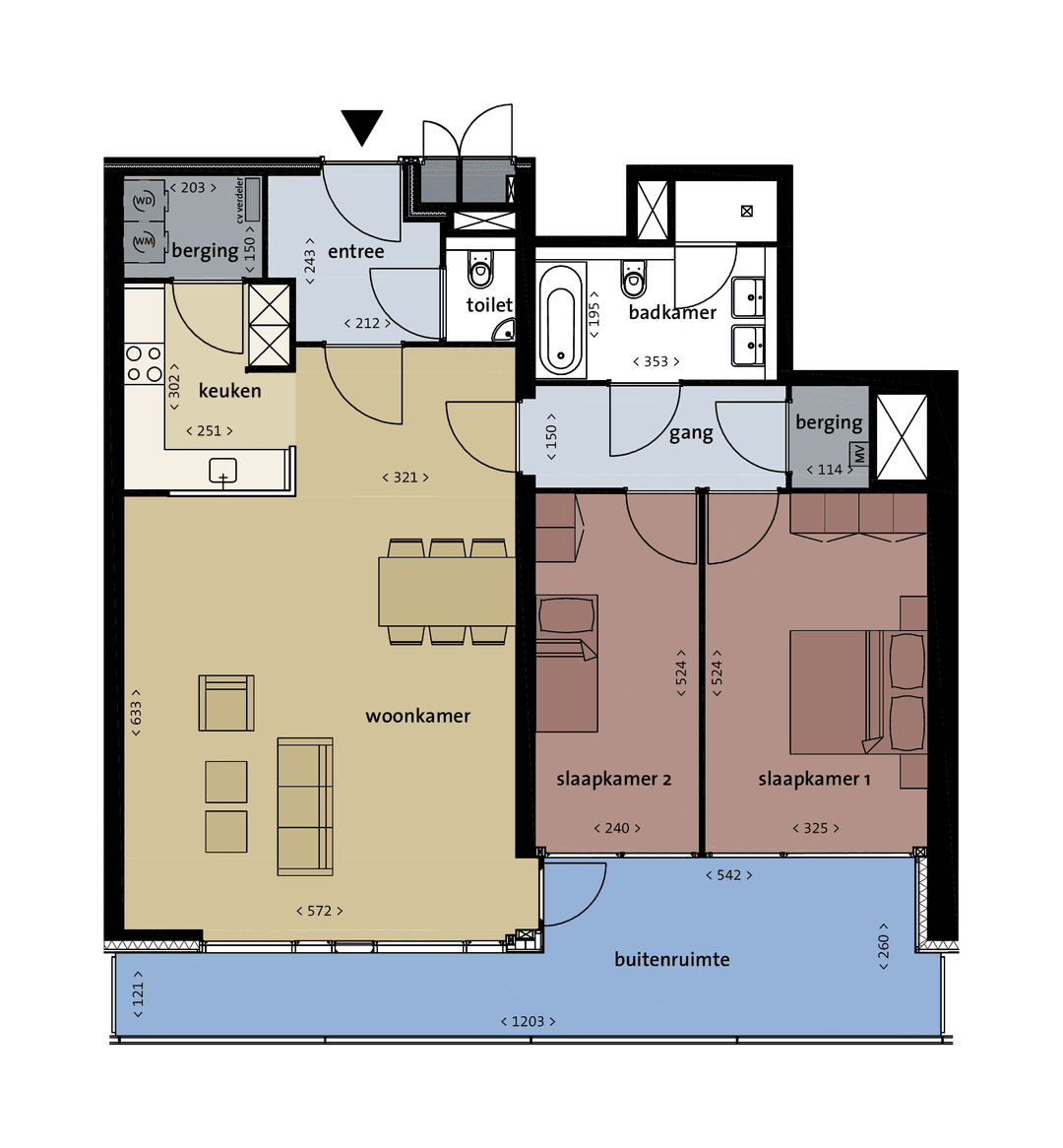 Appartement Lovensdijkstraat 11 C25, Breda - À Louer