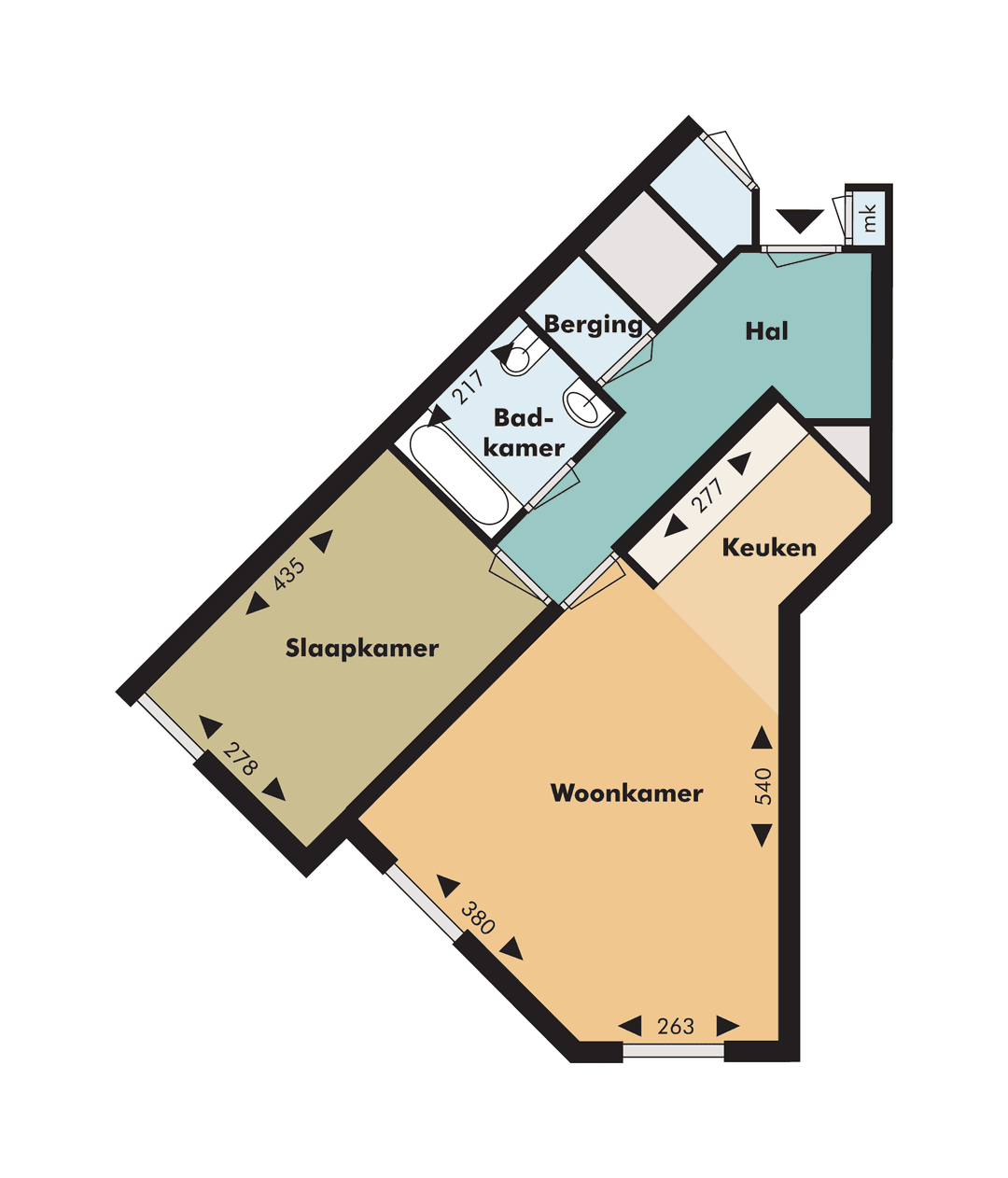 Appartement Anna Paulownahof 151, Tilburg - Te Huur