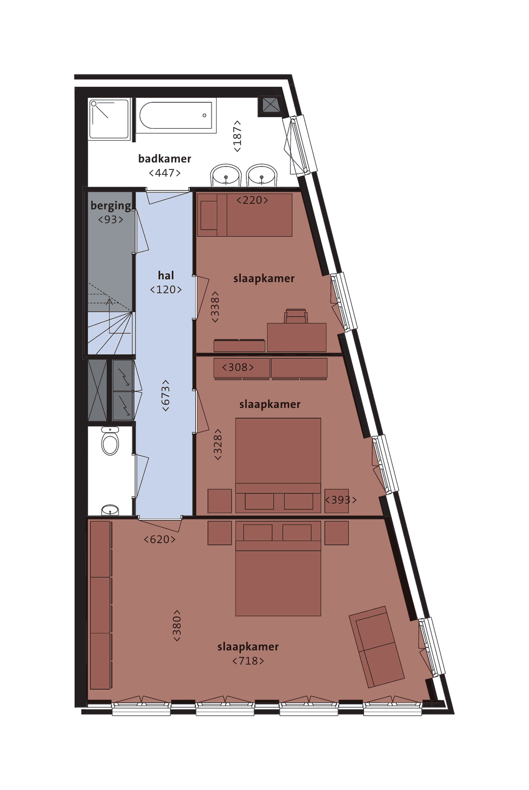 Appartement Cas Oorthuyskade, Amsterdam - À Louer
