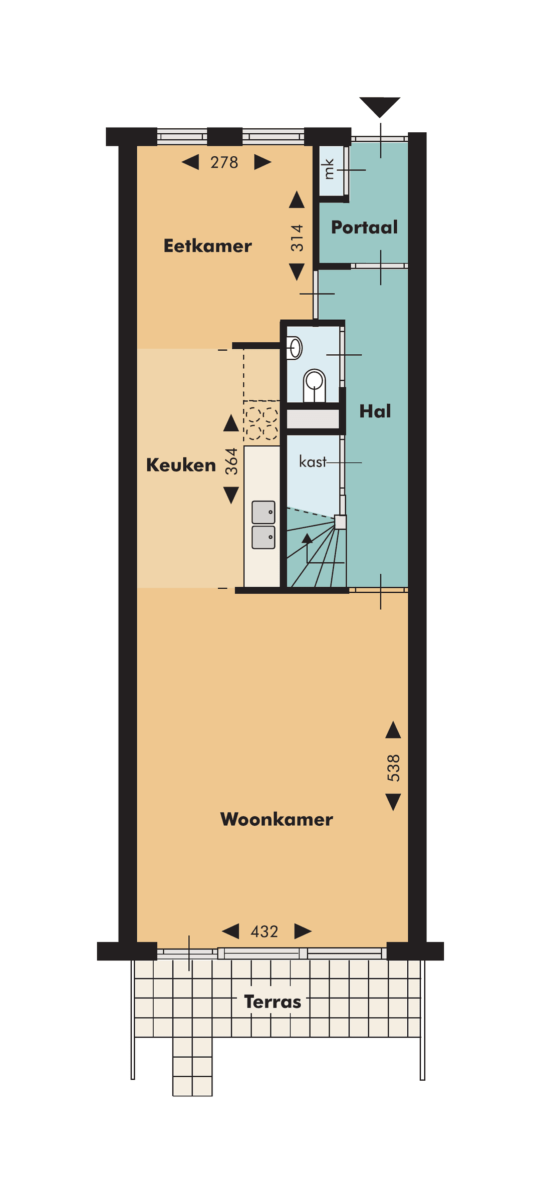 Wohnung Rozemarijntuin 49, Leiderdorp - Zu Vermieten
