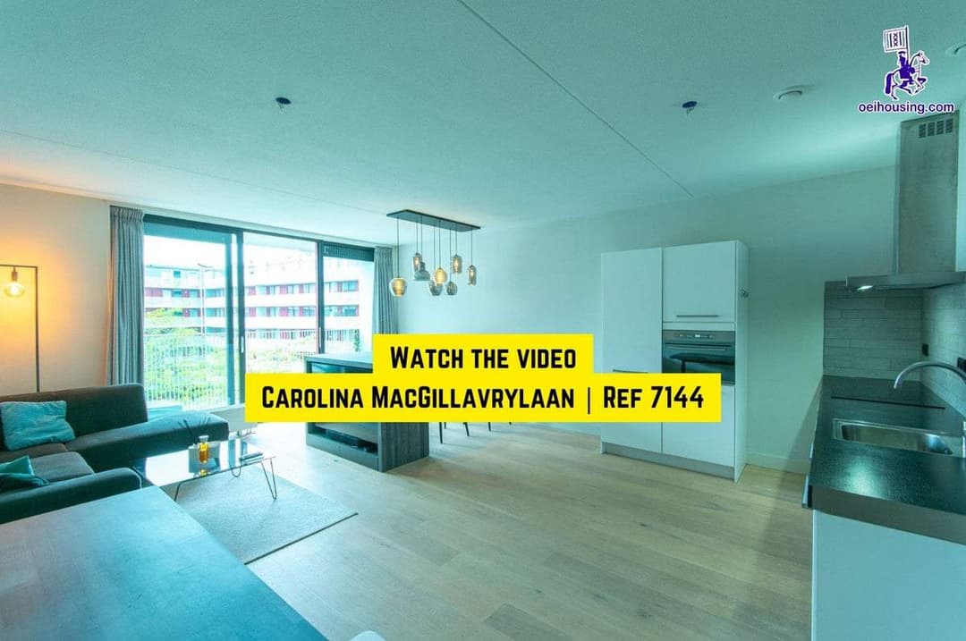 Flat Carolina MacGillavrylaan, Amsterdam - For Rent