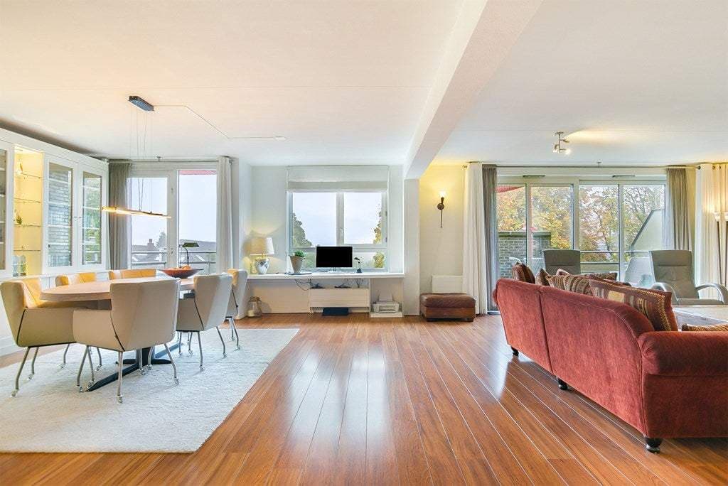 Appartement penthouse luxueux et meublé dans le quartier Nassaubuurt de Schiedam