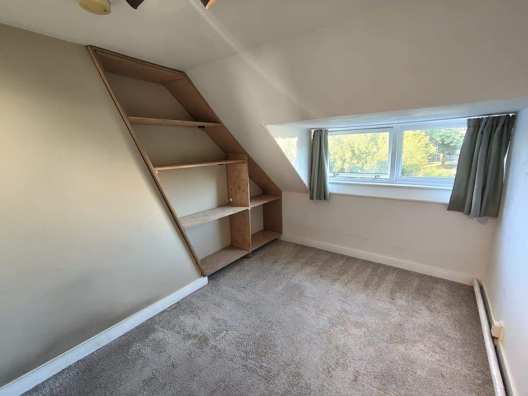 Onbe furnished zolderkamer Petrus Dondersstraat, Eindhoven