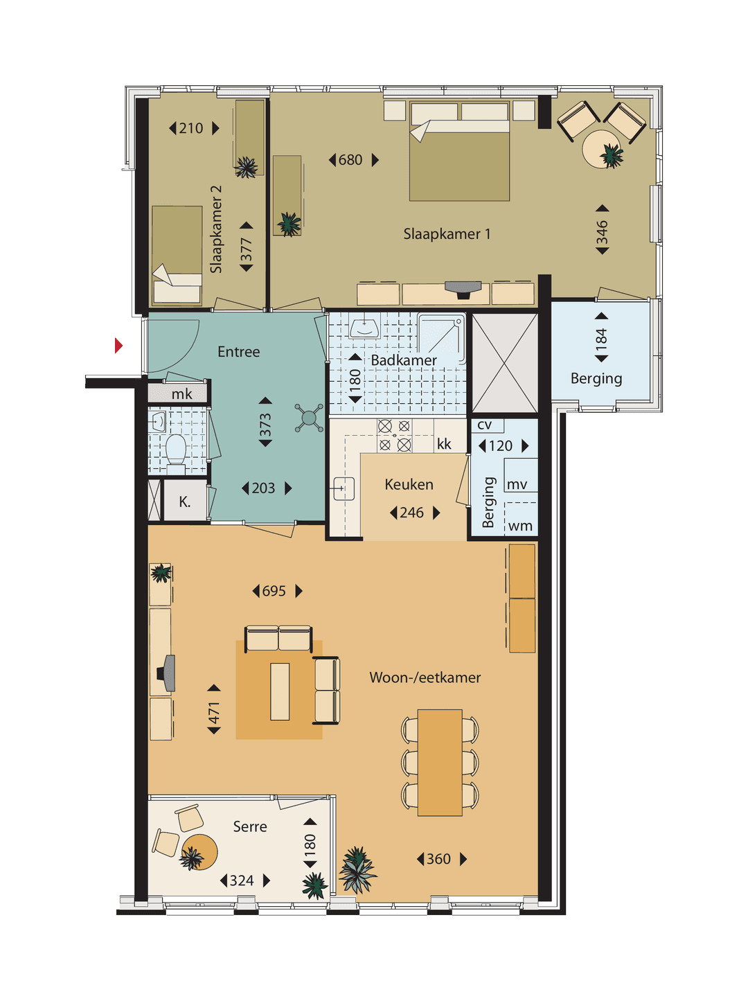 Apartment Pieter Calandlaan 1245, Amsterdam - For Rent