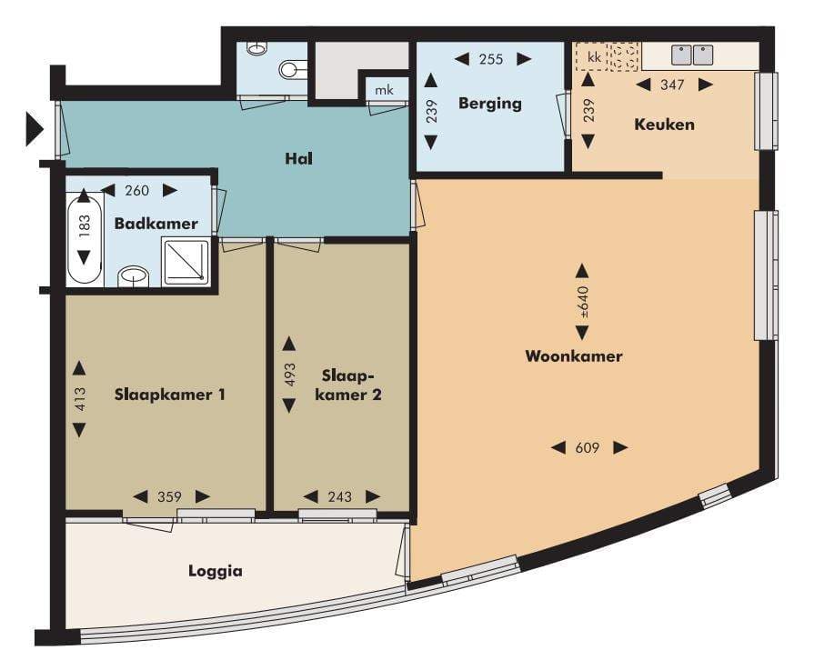 Apartment Van Ravesteyn-erf 127, Dordrecht - For Rent