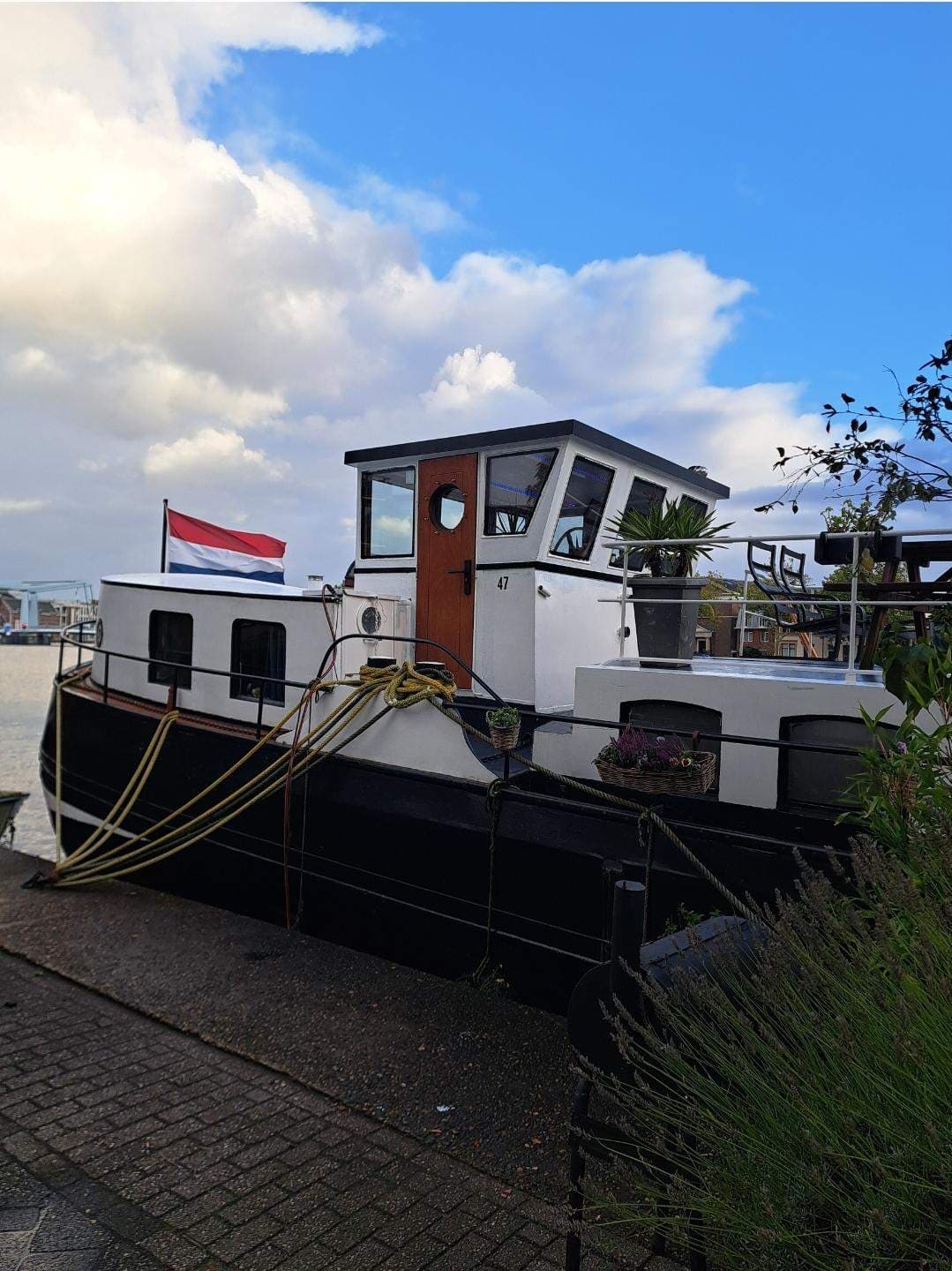 Furnished Room on Houseboat, Veerdijk, Wormer - For Rent