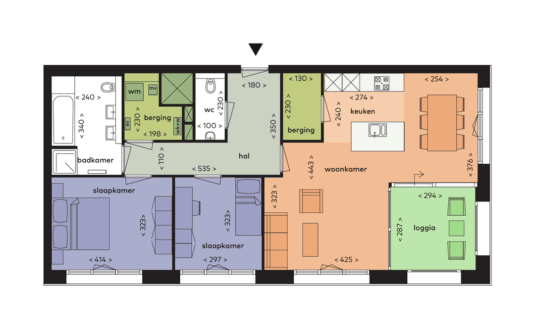 Appartement Hofvijver 155, 's-Hertogenbosch - Te Huur