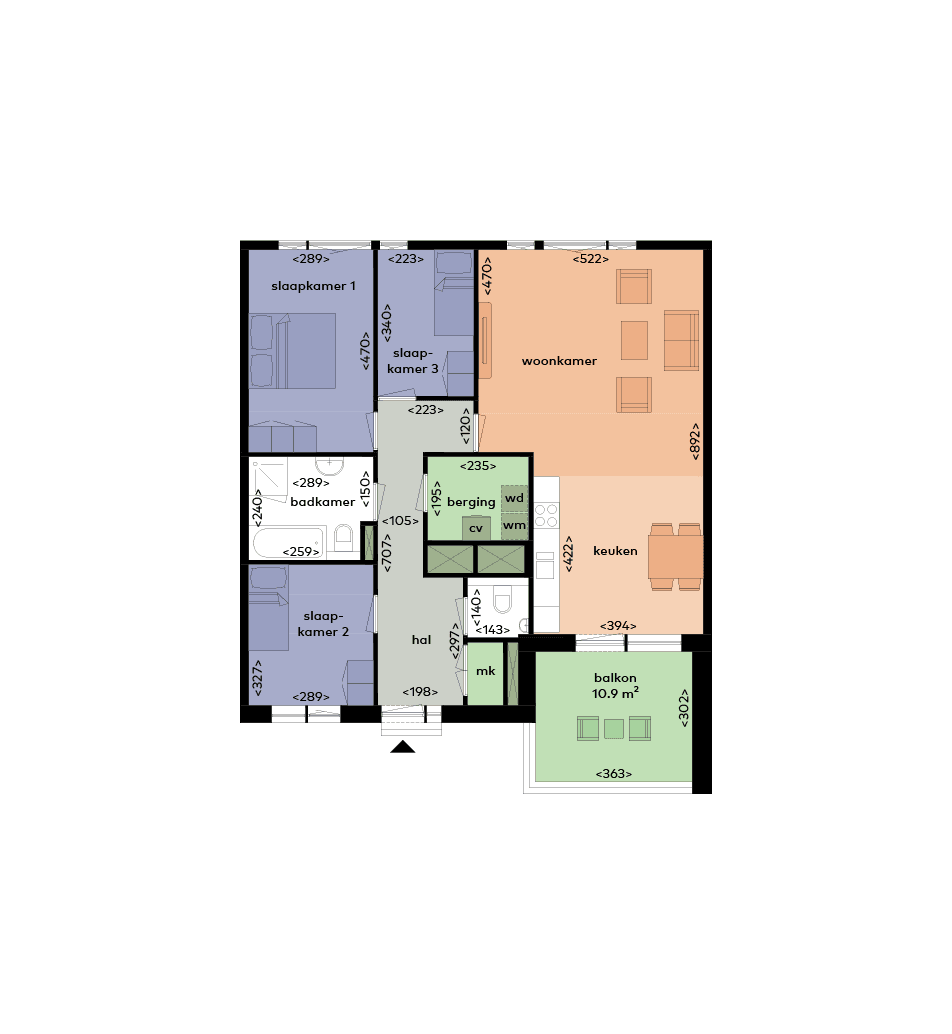Appartement Brusselplein 175, Utrecht - Te Huur