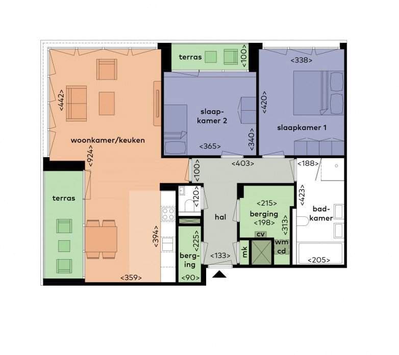 Appartement Joan Muyskenweg 4 F13, Amsterdam - Te Huur