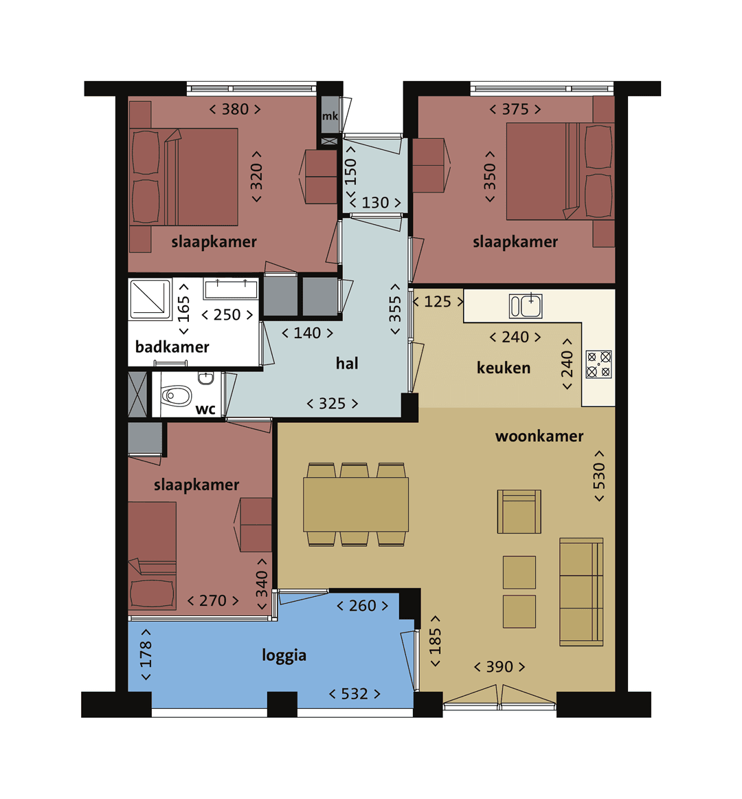 Appartement Spuiboulevard 57, Dordrecht - Te Huur