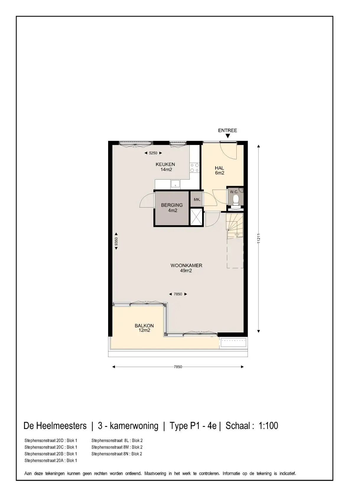 Stephensonstraat 20-C, Amsterdam - Wohnung