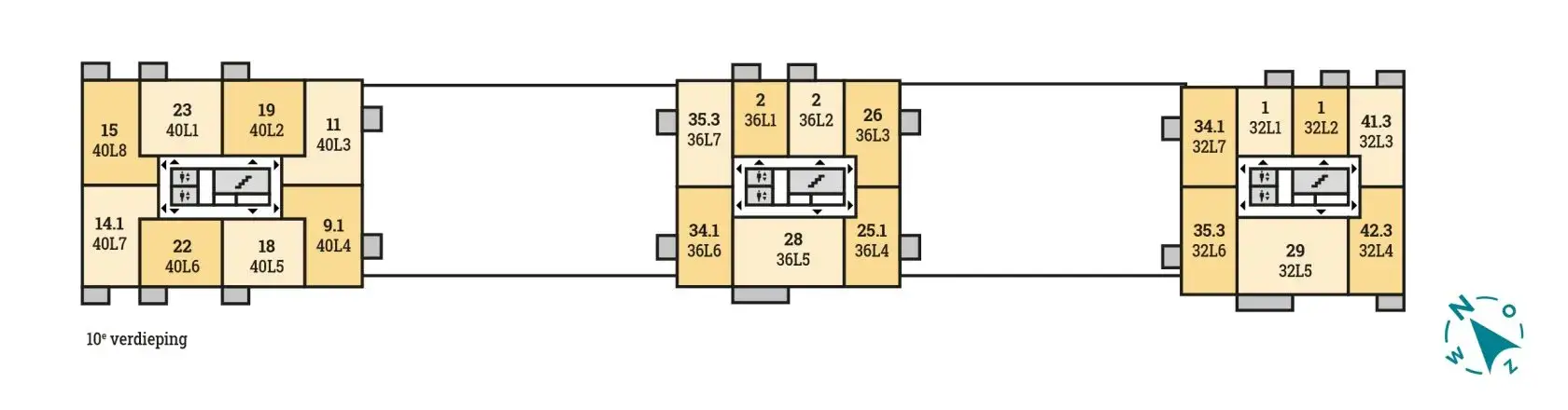 Tt. Vasumweg 36-L7, Amsterdam - 2-Zimmer-Wohnung