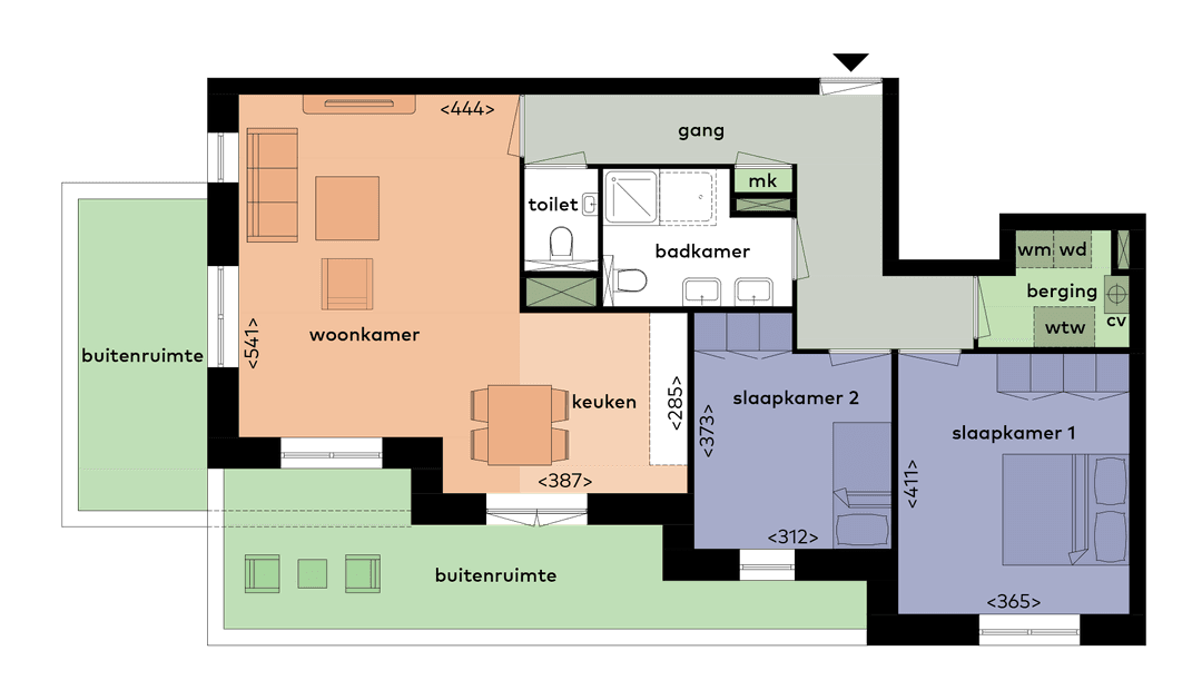 Appartement Brinklaan 138 B 21, Bussum - Te Huur