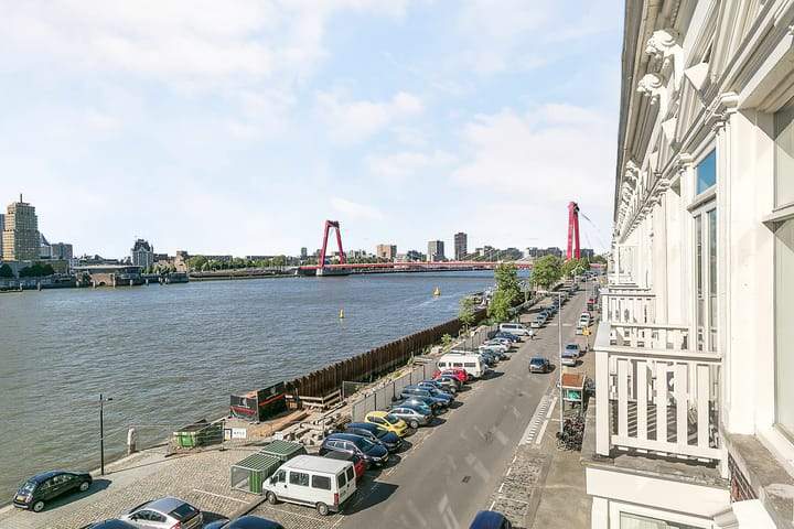 Maaskade 107, Noordereiland Rotterdam — Double Upper Apartment