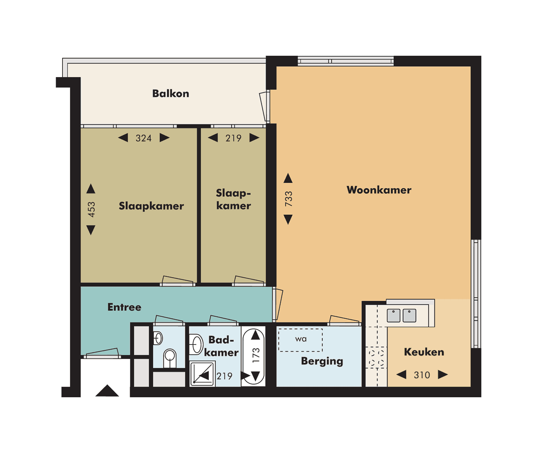 Appartement Schoolstraat 279, Tilburg - Te Huur