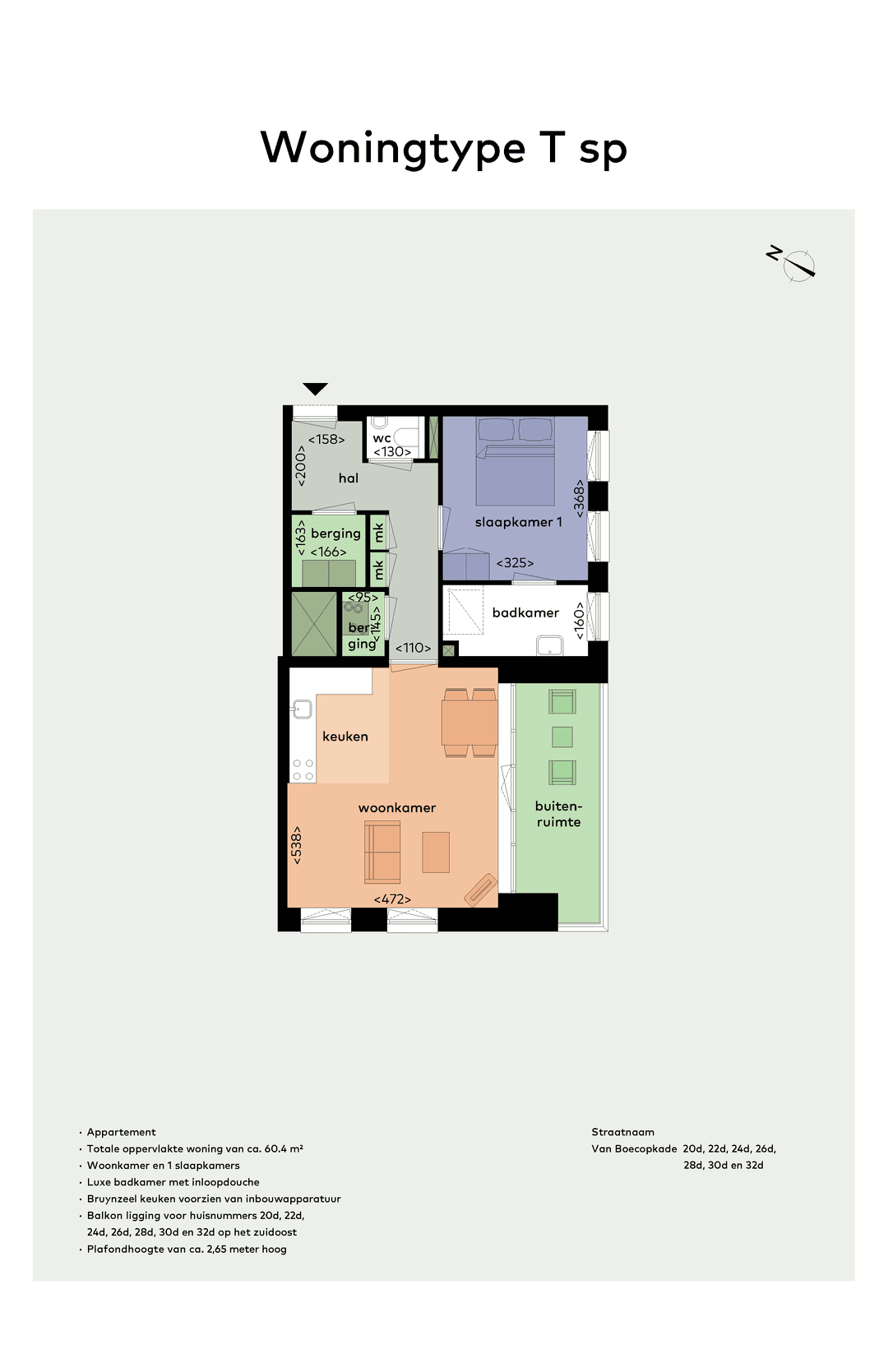 Wohnung Van Boecopkade 22 D, 's-Gravenhage - Zur Miete