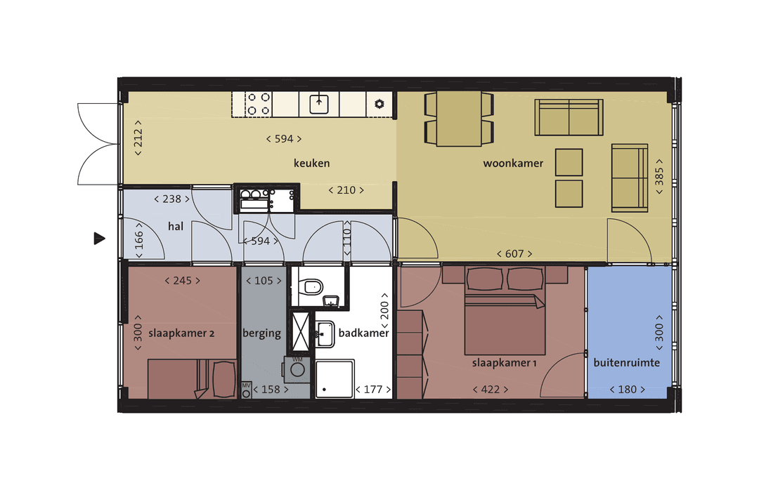Appartement Bijlmerdreef 1112 B, Amsterdam - Te Huur