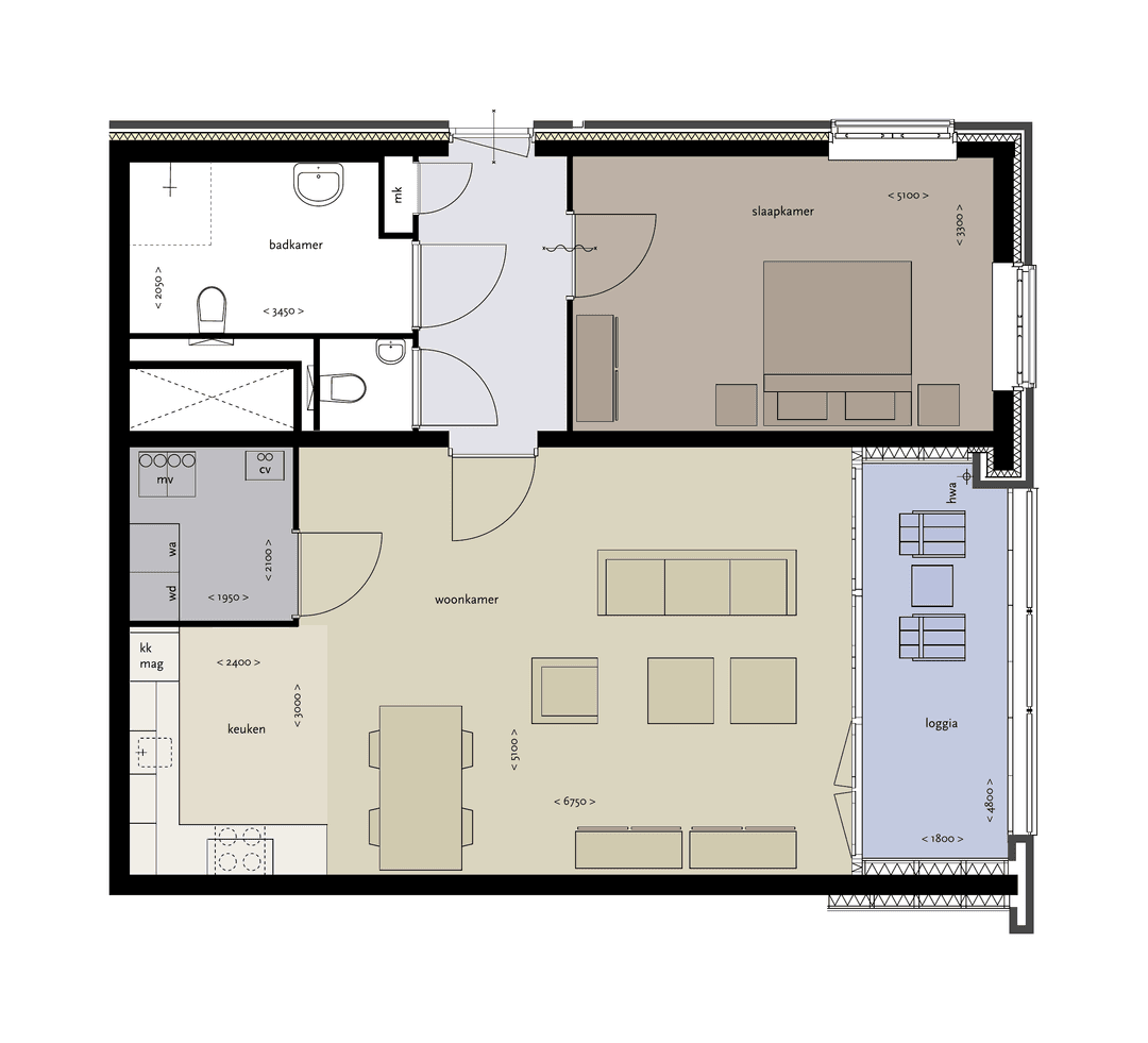 Appartement Buxusplaats 17, Tilburg - Te Huur