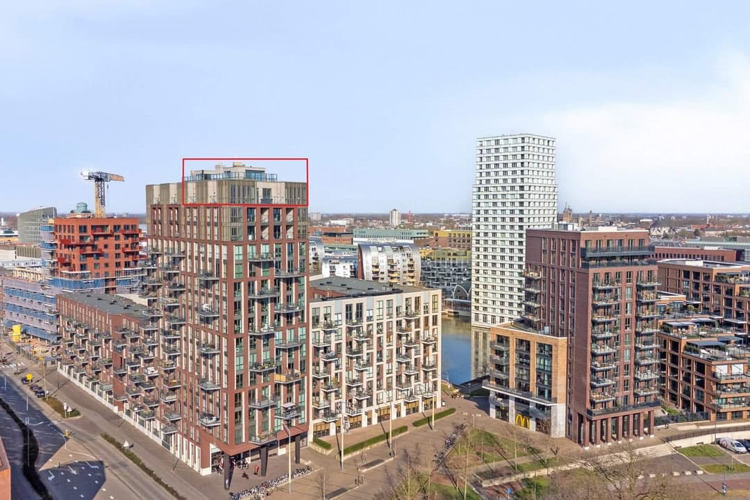Penthouse Hofplein 935, Den Bosch - Te Huur