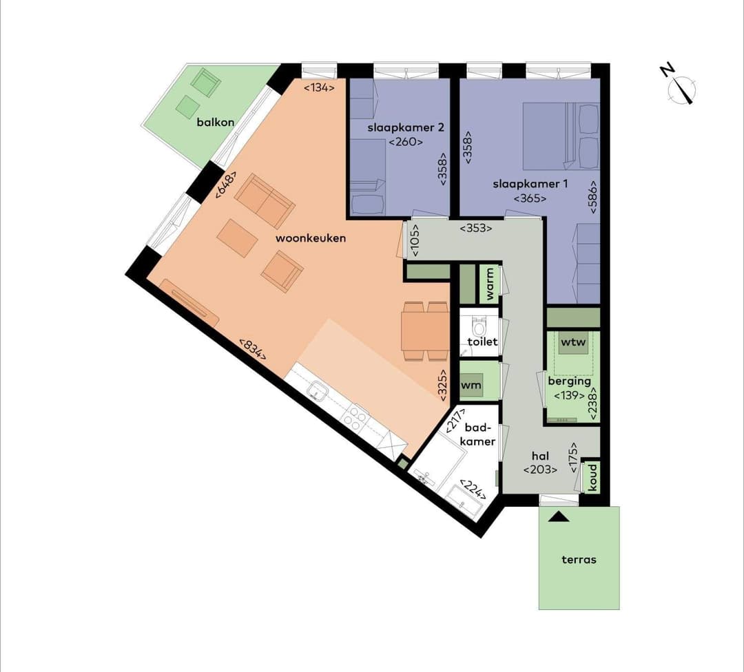 Appartement Albertina Sisulupad 152, Rotterdam - Te Huur