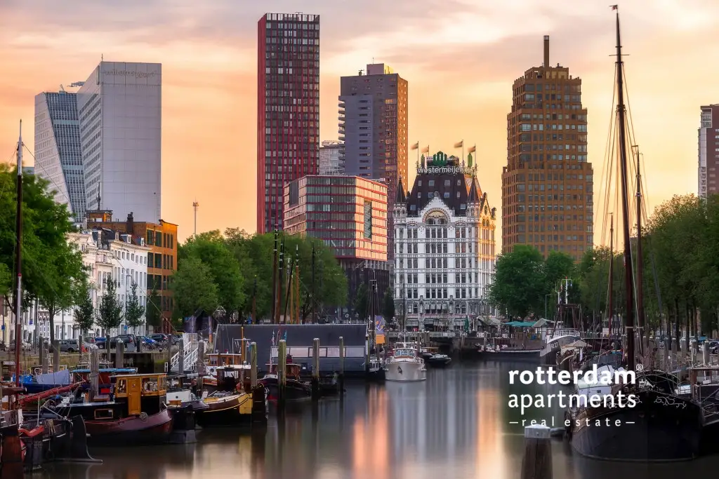 2 Bedroom Apartment in Wijnhaeve Tower, Rotterdam - For Rent