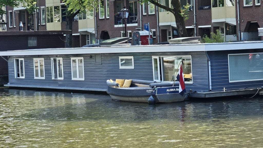 Maison flottante Nieuwe Keizersgracht 392G, Amsterdam - À Louer