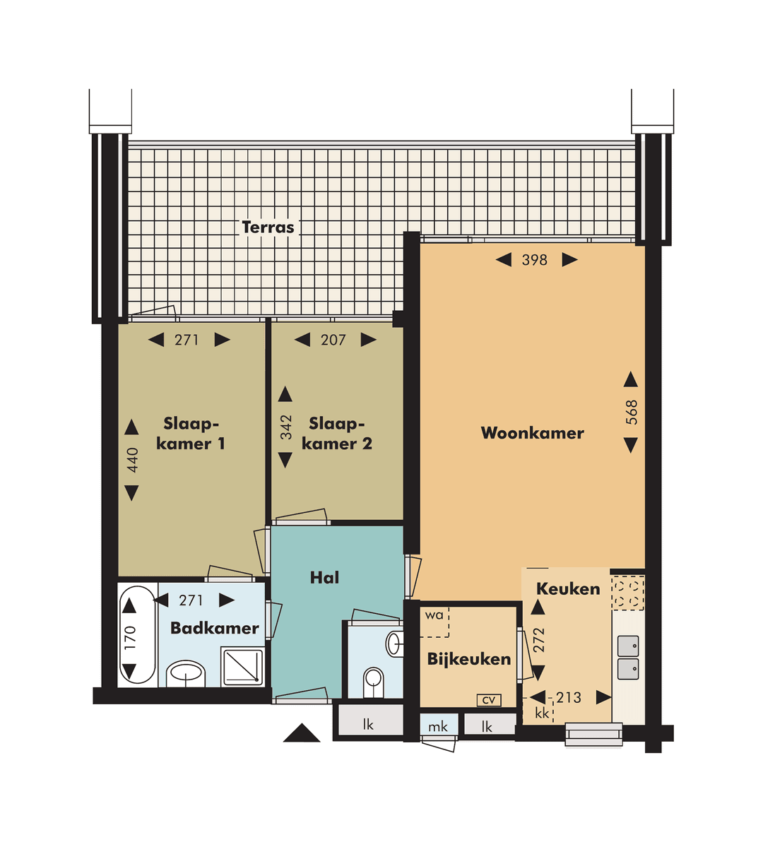 Wohnung Reimsstraat, Zoetermeer - Zur Miete